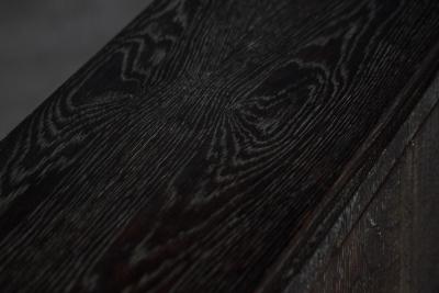 Modernist Art Deco Oak Cabinet France 1940s