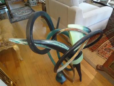 Modernist Bentwood Abstract Sculpture