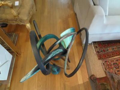 Modernist Bentwood Abstract Sculpture
