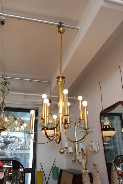 Modernist Chandelier Italy 1938