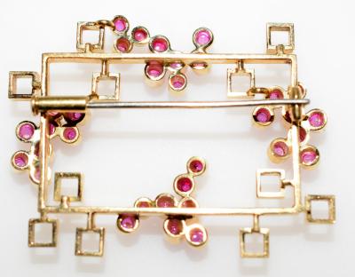 Modernist Constructivist Brooch