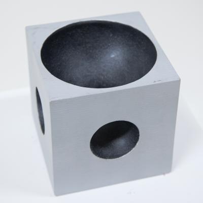 Modernist Cube Sculpture by Artist Lorenzo Burchiellaro