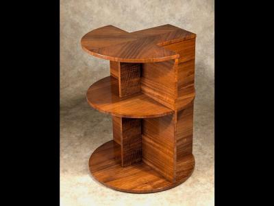 Modernist Cubist French Art Deco side table