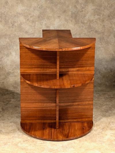 Modernist Cubist French Art Deco side table