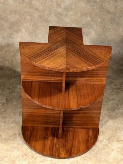 Modernist Cubist French Art Deco side table