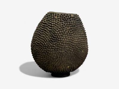 Modernist Lobi Terracotta Floor Pot Africa 20th C