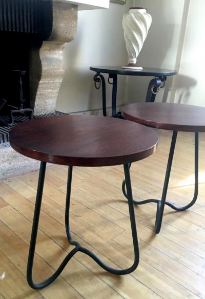Modernist Pair of Coffee Table or Stools