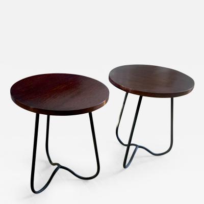 Modernist Pair of Coffee Table or Stools