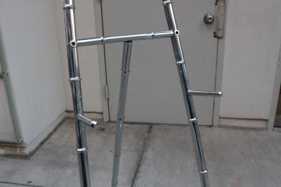 Modernist Stylized Bamboo Display Easel