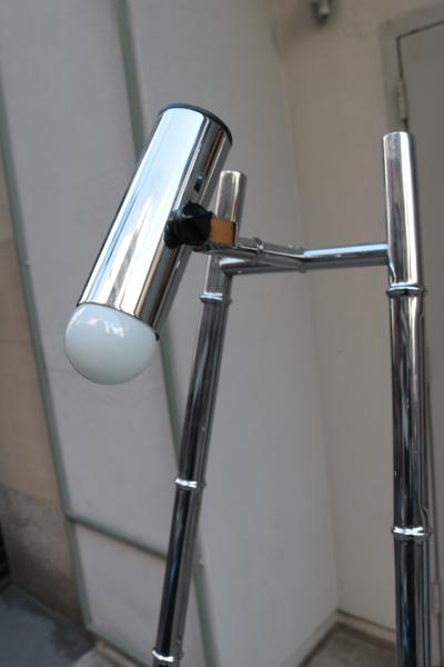 Modernist Stylized Bamboo Display Easel