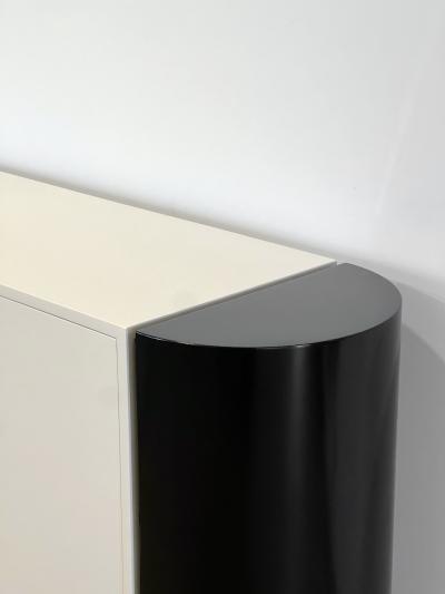 Modernist Two Tone Lacquered Credenza