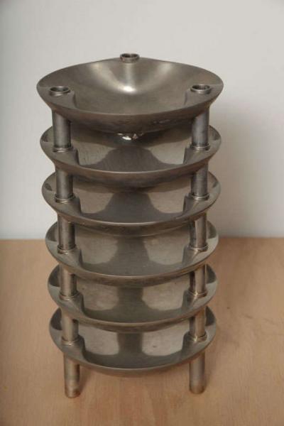 Modular Candleholder Tray by BMF Nagel