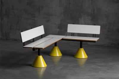 Modular Postmodern Seating System Italy 1980s