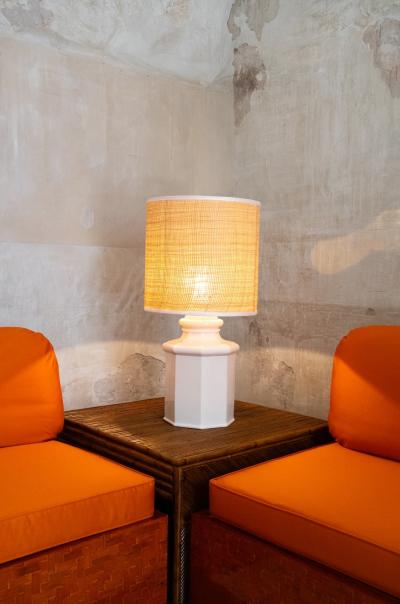 Modular Sofa Made of Pressed Bamboo 1980s