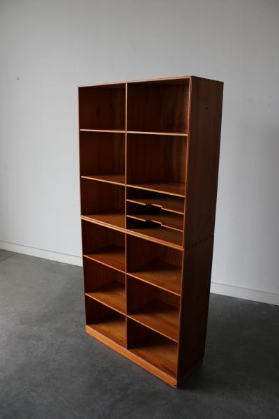 Mogens Koch Danish Pine Bookcases by Mogens Koch for Rud Rasmussen