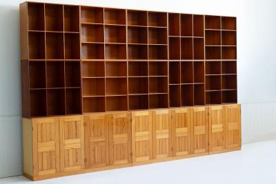 Mogens Koch Mogens Koch Modular Bookcase Wall System for Rud Rasmussen Denmark 1955c 
