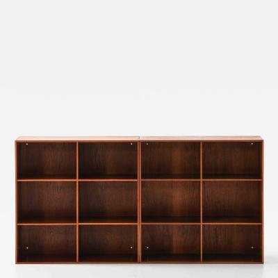 Mogens Koch Pair of Bookcases in Teak by Mogens Koch 1950s