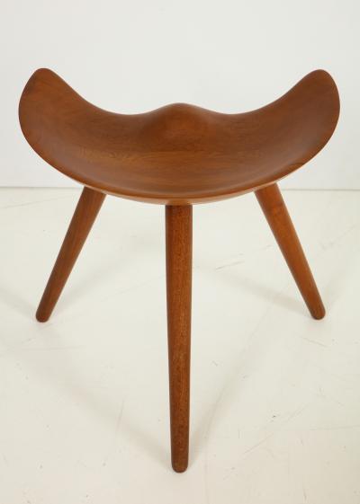 Mogens Lassen Mogens Lassen Stool in Solid Teak