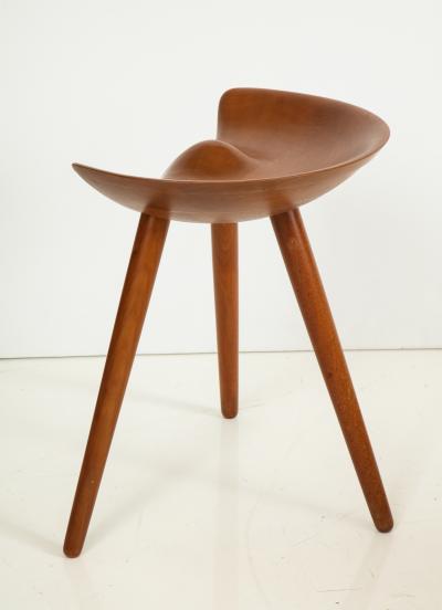 Mogens Lassen Mogens Lassen Stool in Solid Teak