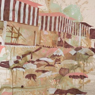 Molly Dilworth Molly Dilworth Contagian Painting Acrylic on Canvas 2009