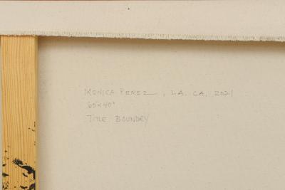 Monica Perez Monica Perez Boundry Original Acrylic Painting on Canvas 2021