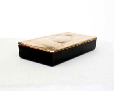 Monique Gerber Monique Gerber French Sculptural VIDE POCHE DISH TEXTURED INTERIOR