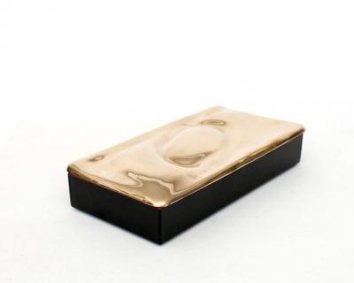 Monique Gerber Monique Gerber French Sculptural VIDE POCHE DISH TEXTURED INTERIOR