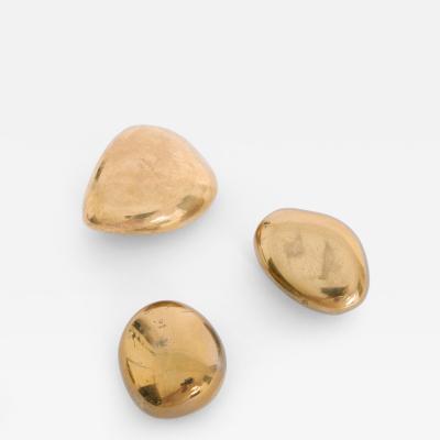 Monique Gerber Set of 3 Pebbles by Monique Gerber