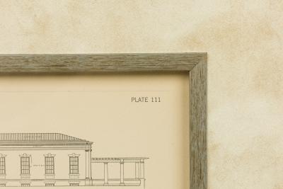 Monograph Print Titled Detail Central Portion Academic Building Univer