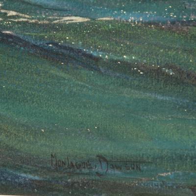 Montague Dawson Montague Dawson A Moonlight Scrap