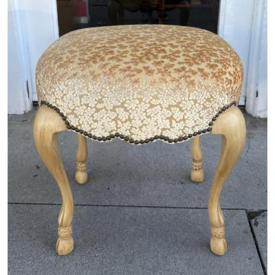 Montecito Home Designer Hoof Leg Footstool Ottoman