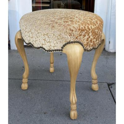Montecito Home Designer Hoof Leg Footstool Ottoman