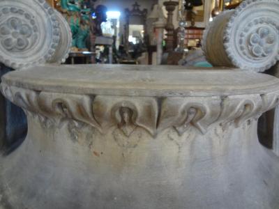 Monumental 18th Century French Louis XVI Terracotta Urn