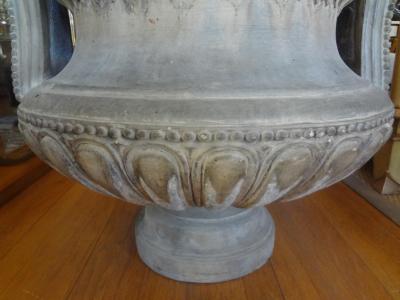 Monumental 18th Century French Louis XVI Terracotta Urn