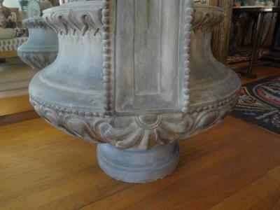 Monumental 18th Century French Louis XVI Terracotta Urn