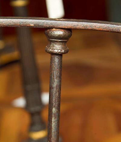 Monumental 18th Century Wrought Iron Dome Shaped Element