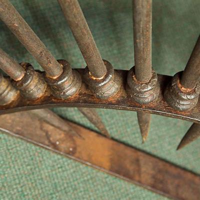 Monumental 18th Century Wrought Iron Dome Shaped Element