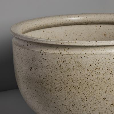 Monumental 1970s Robert Maxwell David Cressey Speckled Planter for Earthgender
