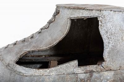 Monumental 19thC Cobblers Boot Trade Sign