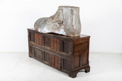 Monumental 19thC Cobblers Boot Trade Sign