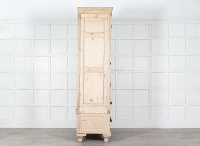 Monumental 19thC English Pine Housekeepers Cupboard
