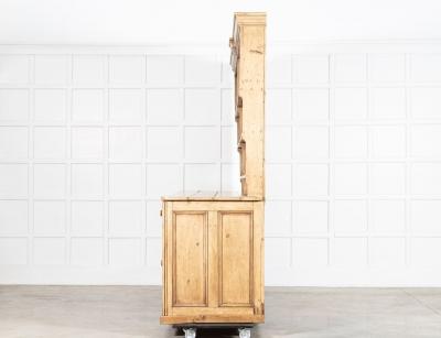 Monumental 19thc English Country House Sycamore Top Dresser