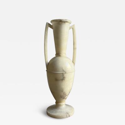 Monumental Alabaster Amphora Lamp