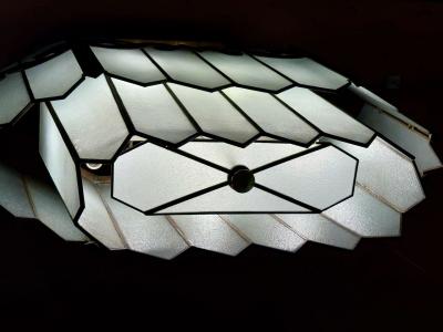 Monumental American Art Deco Theater Chandelier circa 1925