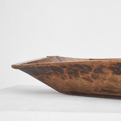 Monumental Antique Hand Carved Wooden Trough or Bowl Wabi Sabi 19th Century