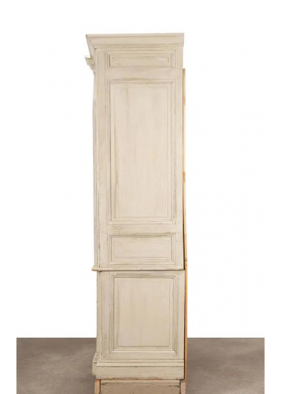 Monumental Architectural Alcove Painted Cabinet