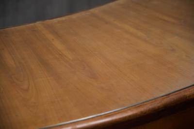 Monumental Art Deco Curved Counter Italy Mid 20th Century