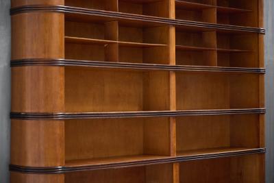Monumental Art Deco Display Cabinet Italy Mid 20th Century