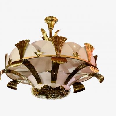 Monumental Art Deco Theater Chandelier 1920s Warfield Theater San Francisco