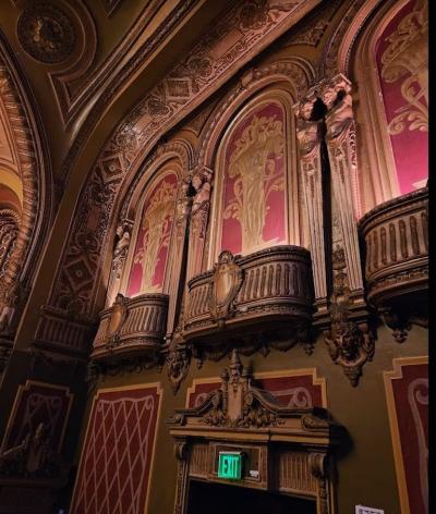 Monumental Art Deco Theater Chandelier 1920s Warfield Theater San Francisco